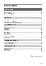 Preview for 3 page of Sony Bravia KDS-60R2000 Operating Instructions Manual