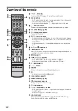 Preview for 12 page of Sony Bravia KDS-60R2000 Operating Instructions Manual