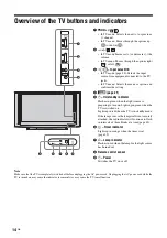 Preview for 14 page of Sony Bravia KDS-60R2000 Operating Instructions Manual