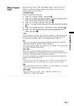 Preview for 33 page of Sony Bravia KDS-60R2000 Operating Instructions Manual