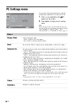 Preview for 36 page of Sony Bravia KDS-60R2000 Operating Instructions Manual