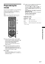 Preview for 41 page of Sony Bravia KDS-60R2000 Operating Instructions Manual