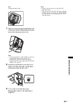 Preview for 43 page of Sony Bravia KDS-60R2000 Operating Instructions Manual