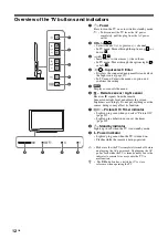 Preview for 12 page of Sony BRAVIA KLV-22EX310 Operating Instructions Manual