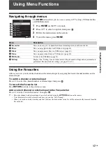 Preview for 17 page of Sony BRAVIA KLV-22EX310 Operating Instructions Manual