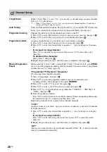 Preview for 28 page of Sony BRAVIA KLV-22EX310 Operating Instructions Manual