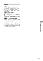 Preview for 37 page of Sony BRAVIA KLV-22EX310 Operating Instructions Manual