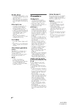 Preview for 8 page of Sony BRAVIA KLV-22S570A Operating Instructions Manual