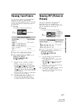 Preview for 17 page of Sony Bravia KLV-32V400B Operating Instructions Manual