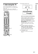 Preview for 15 page of Sony Bravia KLV-V32A10E Operating Instructions Manual