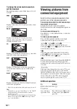 Preview for 18 page of Sony Bravia KLV-V32A10E Operating Instructions Manual