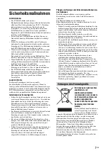 Preview for 47 page of Sony Bravia KLV-V32A10E Operating Instructions Manual