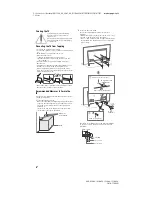 Preview for 4 page of Sony Bravia XBR-55A8CH Reference Manual