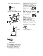 Preview for 5 page of Sony BRAVIA XBR-55A9F Reference Manual