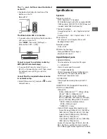 Preview for 15 page of Sony Bravia XBR-65Z9D Reference Manual