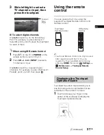 Preview for 27 page of Sony Bravia XBR-85X950B Operating Instructions Manual