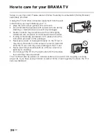 Preview for 36 page of Sony Bravia XBR-85X950B Operating Instructions Manual