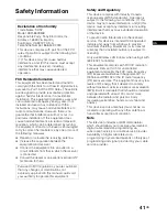 Preview for 41 page of Sony Bravia XBR-85X950B Operating Instructions Manual