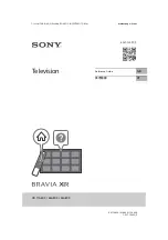 Sony BRAVIA XR-55A80K Reference Manual preview