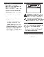 Preview for 5 page of Sony BRCSDP16 Installation And Operation Instructions Manual