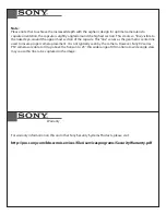 Preview for 6 page of Sony BRCSDP16 Installation And Operation Instructions Manual