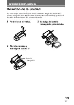 Preview for 43 page of Sony BT10CX - DR - Headset Operating Instructions Manual