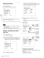 Preview for 34 page of Sony BVM-E250 Operation Manual