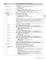 Preview for 73 page of Sony BVM-E250 Operation Manual