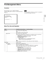 Preview for 77 page of Sony BVM-E250 Operation Manual