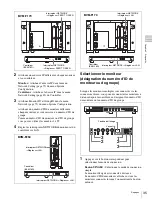 Preview for 35 page of Sony BVM-F250 Operation Manual