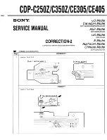 Preview for 33 page of Sony C350z Service Manual