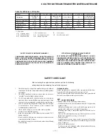 Preview for 3 page of Sony CCD-TRV128 Service Manual