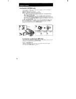 Preview for 16 page of Sony CCD-TRV15 Operating Instructions Manual