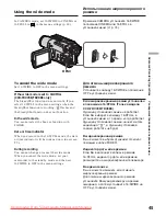 Preview for 45 page of Sony CCD-TRV49E Operating Instructions Manual