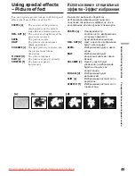 Preview for 49 page of Sony CCD-TRV49E Operating Instructions Manual