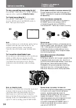 Preview for 16 page of Sony CCD-TRV65E, CCD-TRV3E, CCD-TRV15E, CCD-TRV23E, CCD-TRV35E Operating Instructions Manual