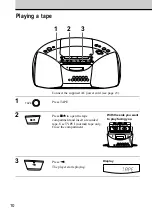 Preview for 10 page of Sony cCFD-S20CP Operating Instructions Manual