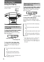 Preview for 14 page of Sony cCFD-S20CP Operating Instructions Manual