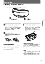 Preview for 23 page of Sony cCFD-S20CP Operating Instructions Manual