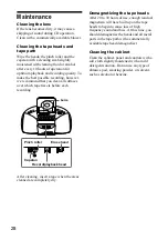 Preview for 28 page of Sony cCFD-S20CP Operating Instructions Manual