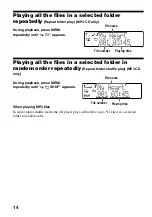 Preview for 14 page of Sony CD Walkman D-CJ500 Operating Instructions Manual