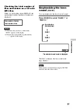 Preview for 17 page of Sony CD Walkman D-CJ500 Operating Instructions Manual