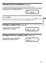 Preview for 11 page of Sony CD Walkman D-E880 Operating Instructions Manual