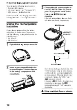 Preview for 18 page of Sony CD Walkman D-E880 Operating Instructions Manual