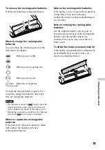 Preview for 19 page of Sony CD Walkman D-E880 Operating Instructions Manual