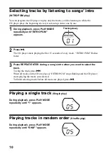 Preview for 10 page of Sony CD Walkman D-EG3 Operating Instructions Manual