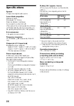 Preview for 22 page of Sony CD Walkman D-EG3 Operating Instructions Manual