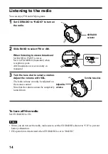 Preview for 14 page of Sony CD Walkman D-F525 Operating Instructions Manual