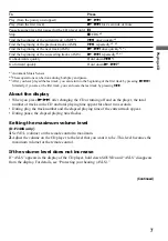 Preview for 7 page of Sony CD Walkman D-FJ405 Operating Instructions Manual