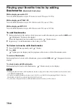 Preview for 18 page of Sony CD Walkman D-NE509 Operating Instructions Manual